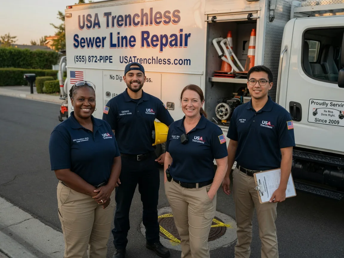 Sewer Line Repair company in Hume, IL